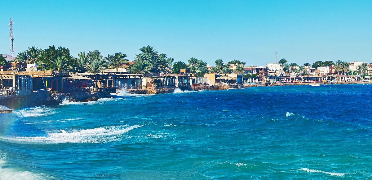 A historical ruin near the Red Sea coast